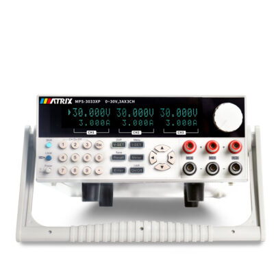 PROGRAMMABLE TRIPLE CHANNEL DC POWER-SUPPLY