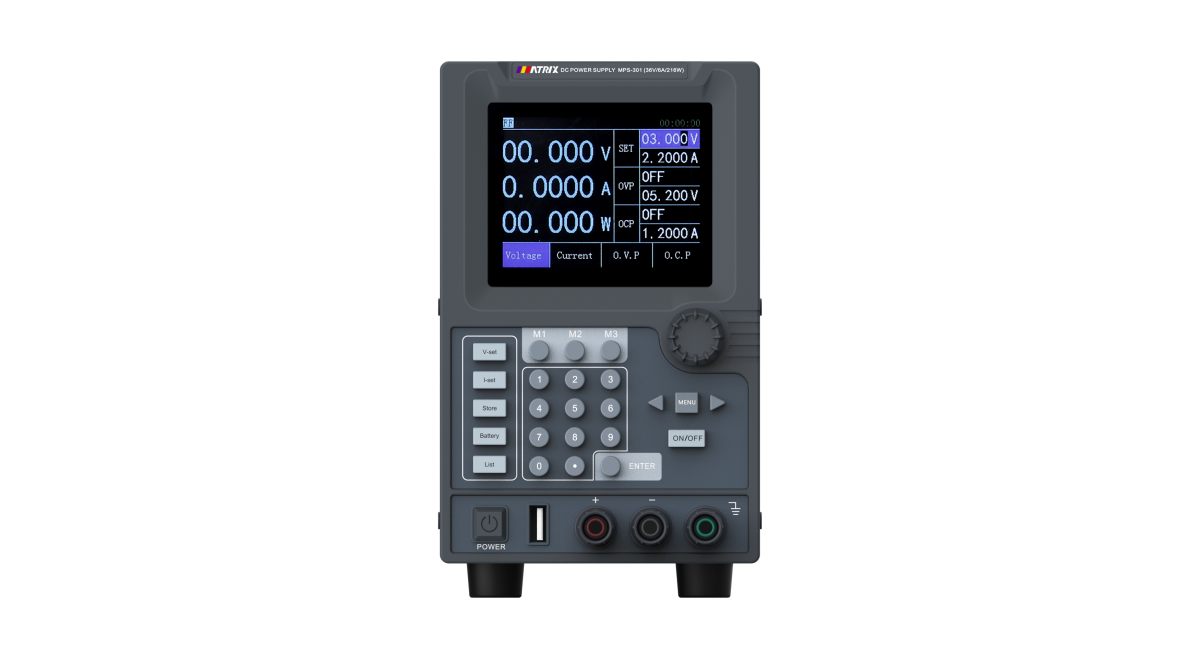 MPS-300 Series Single-Channel Programmable DC Power Supplies
