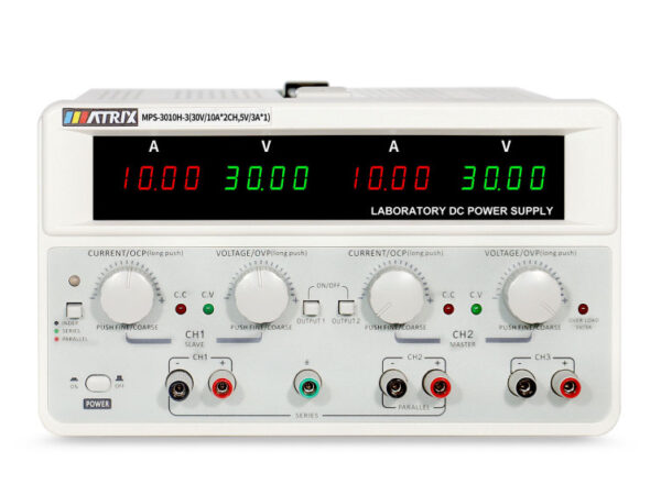 MPS-H-3 SERIES TRIPLE CHANNEL DC LINEAR POWER SUPPLY
