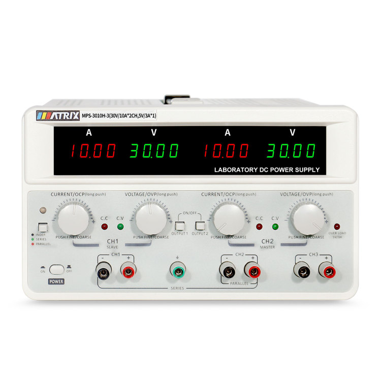 MPS-H-3 SERIES TRIPLE CHANNEL DC LINEAR POWER SUPPLY