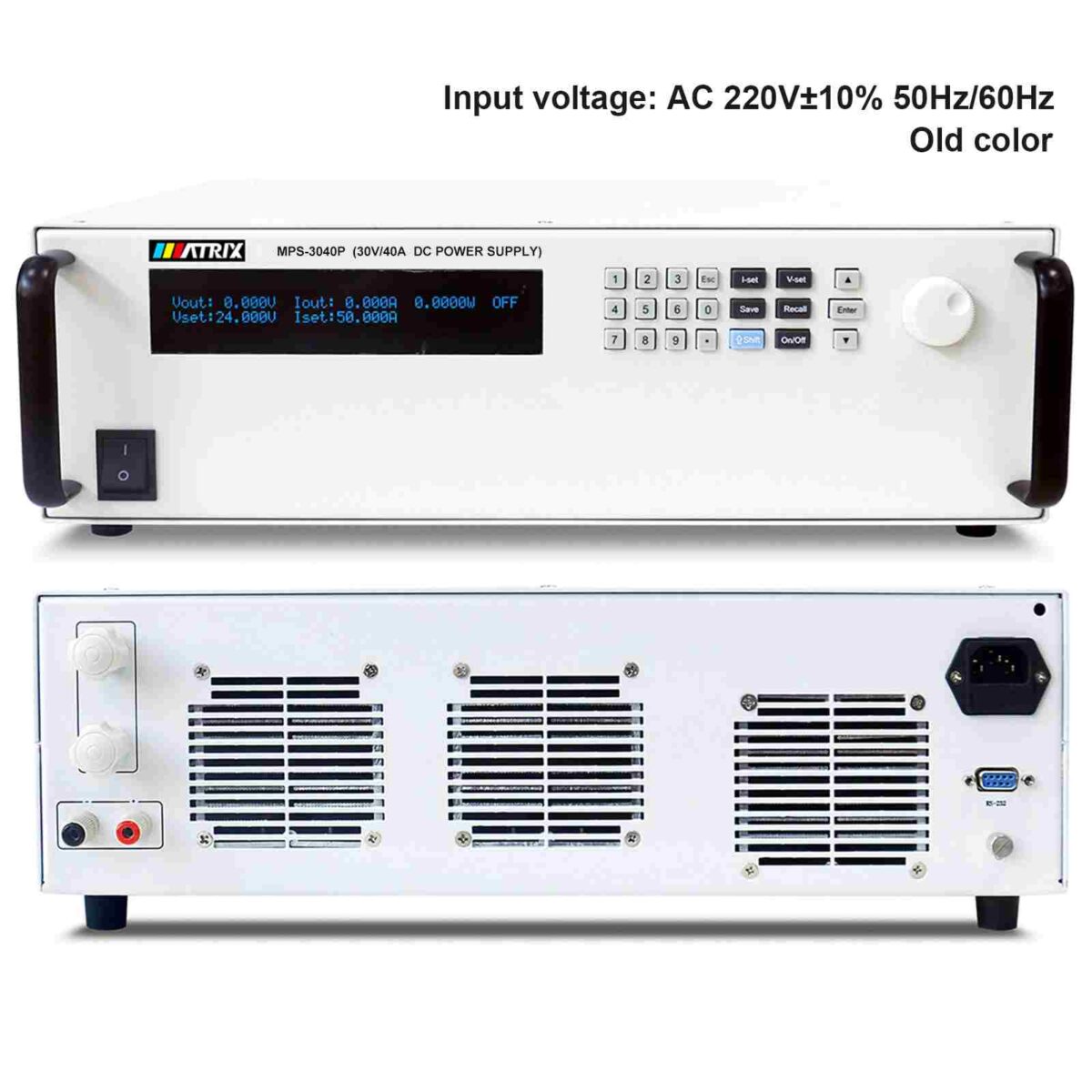 Linear DC Power Supply MPS-P Series