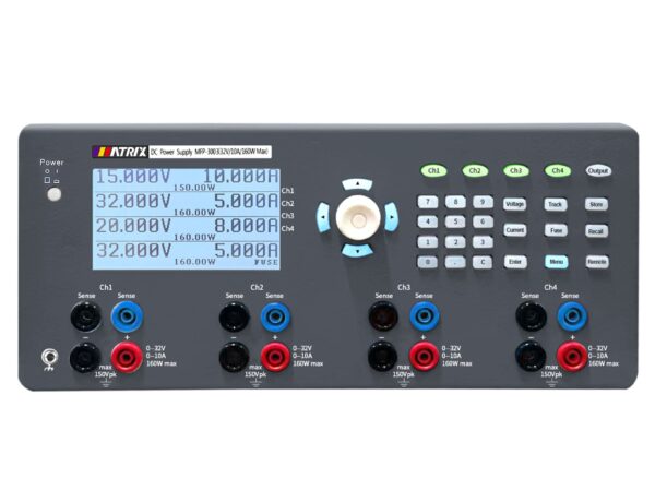 MFP-3000 Series 4 Channel Programmable DC Power Supply