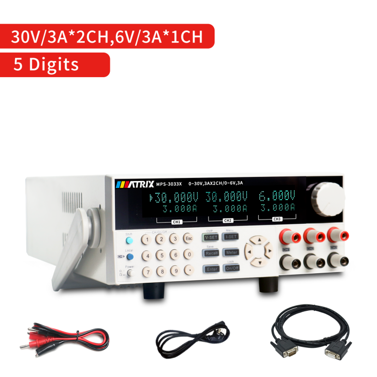 MPS-X SERIES TRIPLE CHANNEL DC LINEAR POWER SUPPLY
