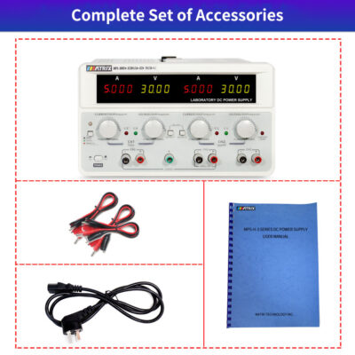 MPS-H-3 SERIES TRIPLE CHANNEL DC LINEAR POWER SUPPLY