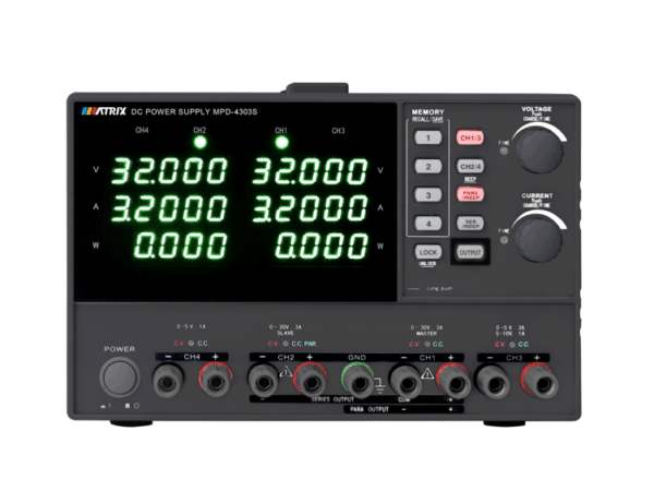 MPD-4303S series multi-channel programmable DC power supply