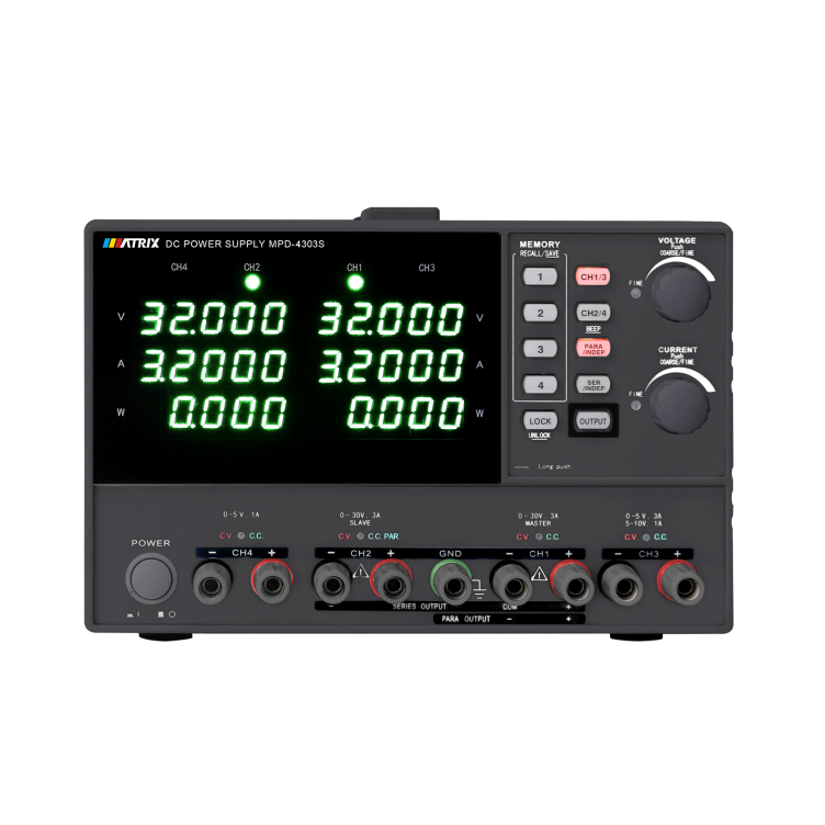 MPD-4303S series multi-channel programmable DC power supply
