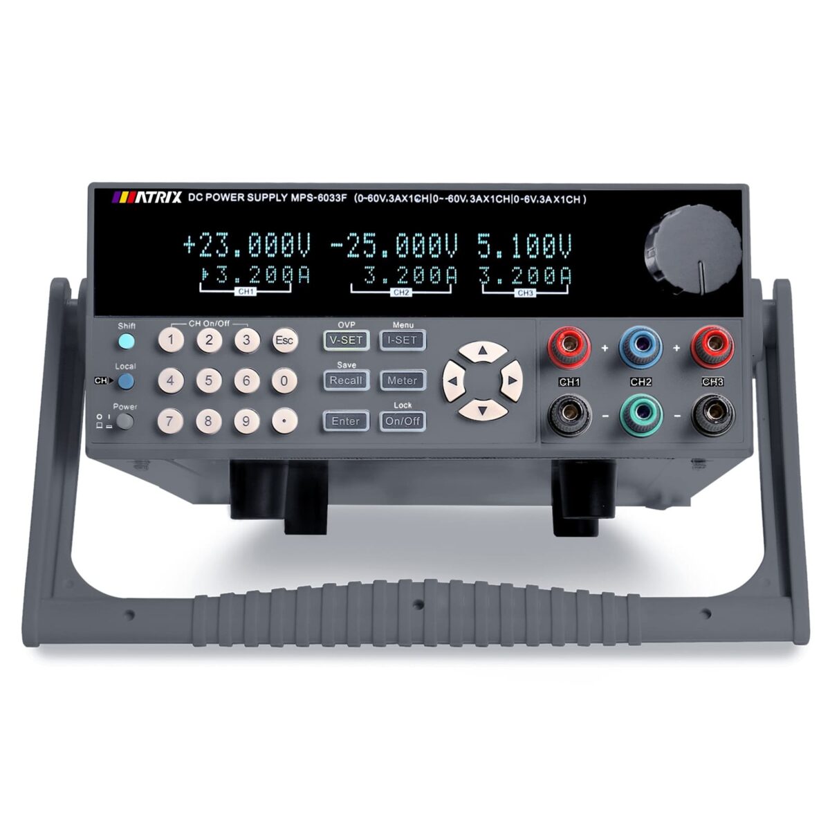 MPS-F SERIES TRIPLE CHANNEL DC LINEAR POWER SUPPLY