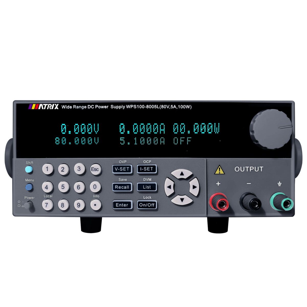 WPS-L Series wide range programmable DC power supply