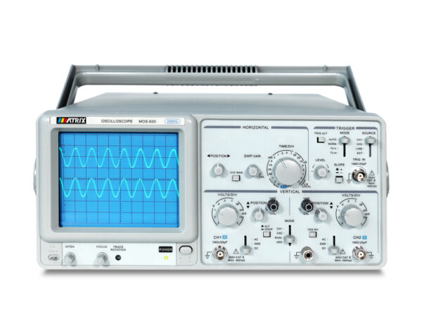 MOS-620 Dual Channel Analog Oscilloscope