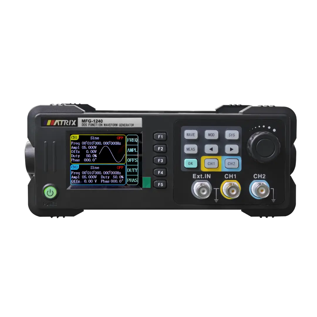MFG-1240 MFG-1000 series dual channel function/arbitrary waveform generator