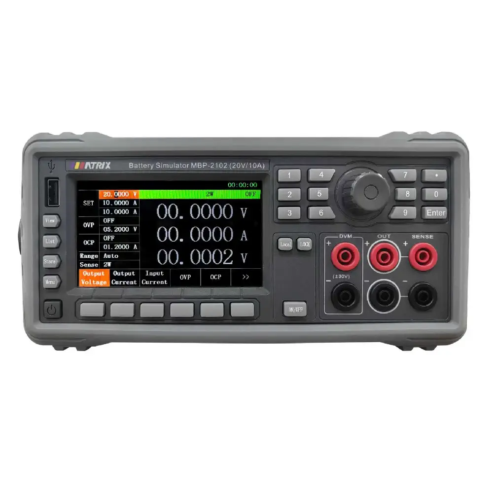 MATRIX MBP 2100 Series Programmable Battery Simulator