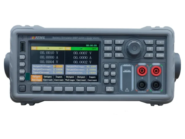 MATRIX MBP‑2200 Series Dual‑Channel Programmable Battery Simulator